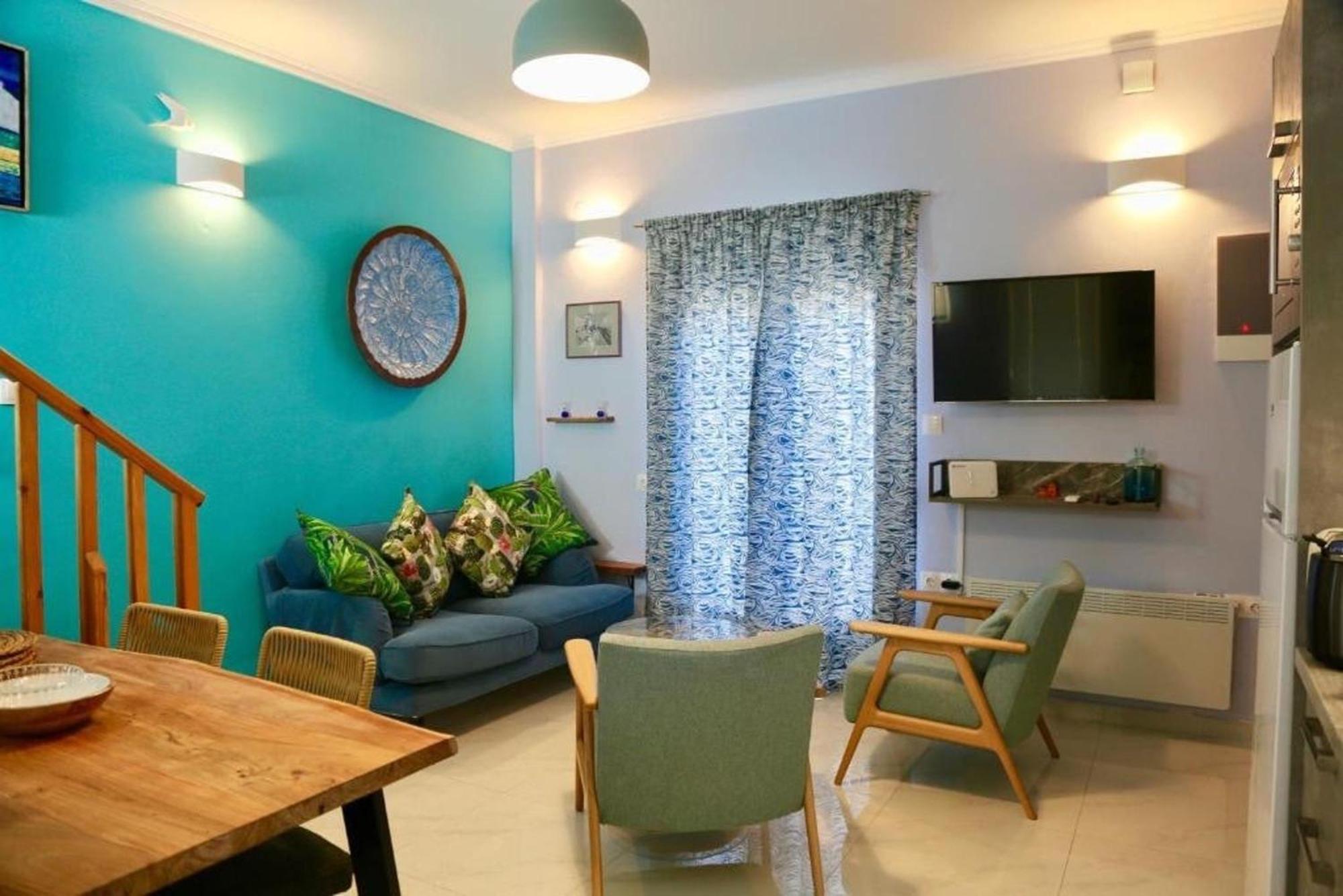 דירות חאניה Casa Anthos Free Parking מראה חיצוני תמונה